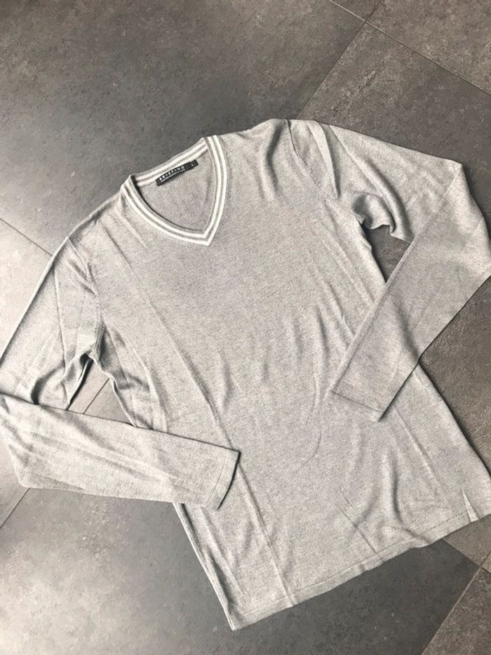 Pull fin Homme Gris clair Briefing