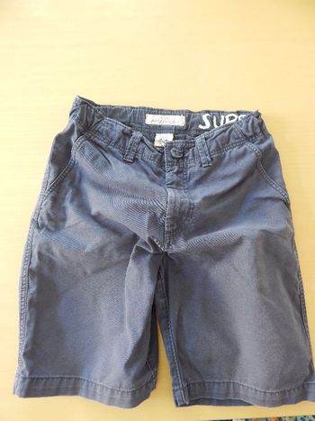 Short garçon 9-10 ans H&M bleu marine