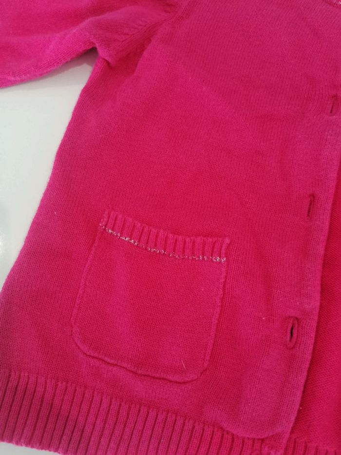 Gilet rose T 18 mois 👶 - photo numéro 9