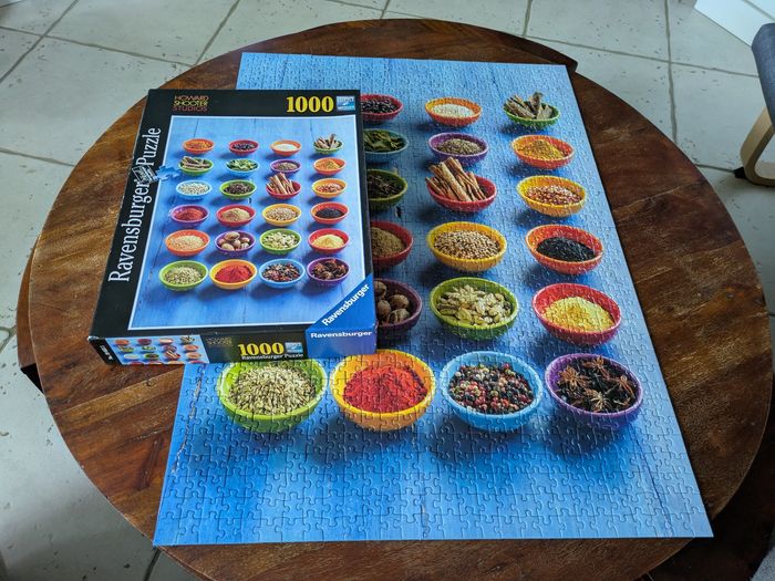 Magnifique puzzle Épices Ravensburger 1000 pièces