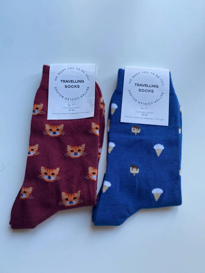 Lot chaussettes Travelling Socks pointure 37 45 Neuves