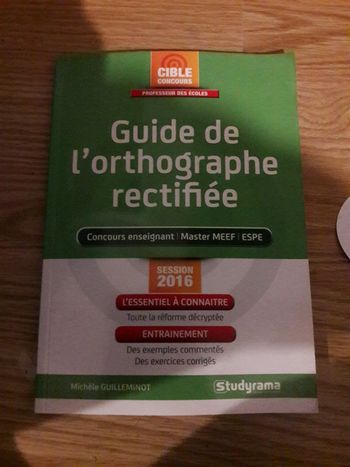 Guide de l orthographe