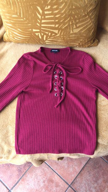 Jennyfer haut taille s avec liens