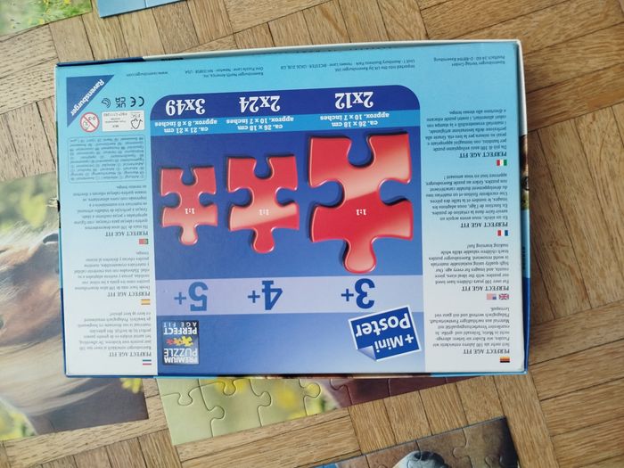 Puzzle chevaux 3×49 ravensburger - photo numéro 4
