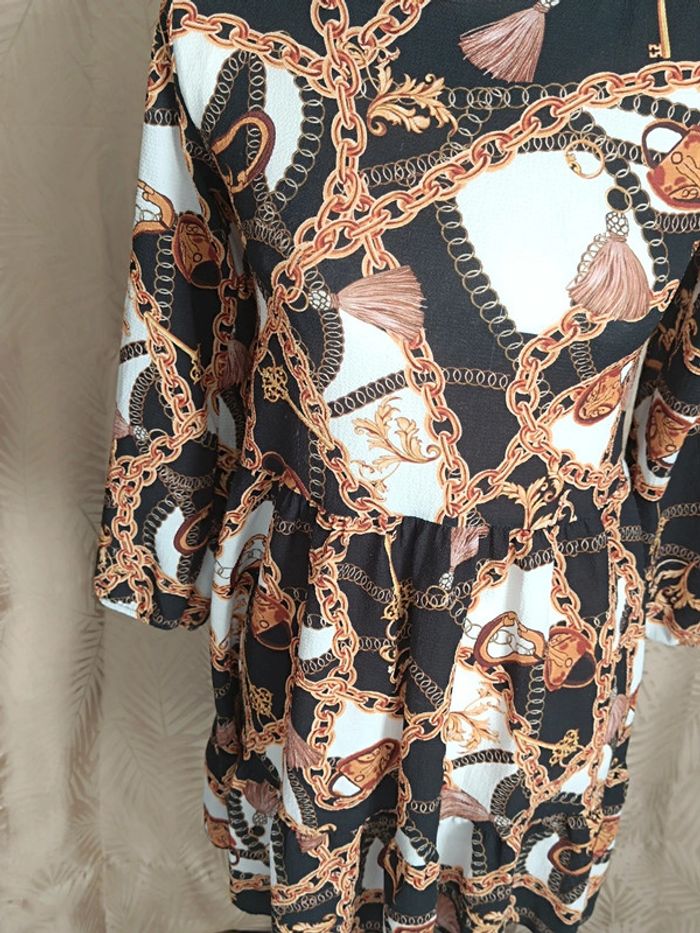 Robe inspi Versace-Taille 14ans🤎⭐ - photo numéro 2