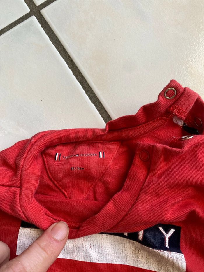 T-shirt enfant, trois à six mois, Tommy Hilfiger - photo numéro 2