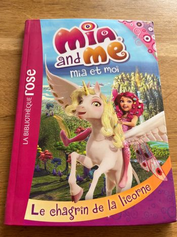 Livre bibliothèque rose mia and me tome 7