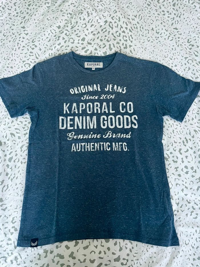 Tee-Shirt Kaporal Jeans Bleu Chiné