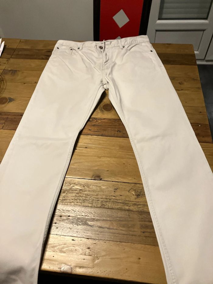 Jean crème inextenso XXL