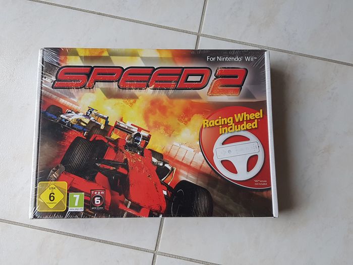 Jeu wii Speed 2 + volant