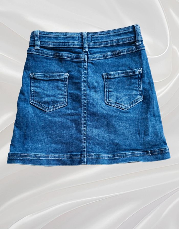 Jupe jean bleu 6 ans - photo numéro 2