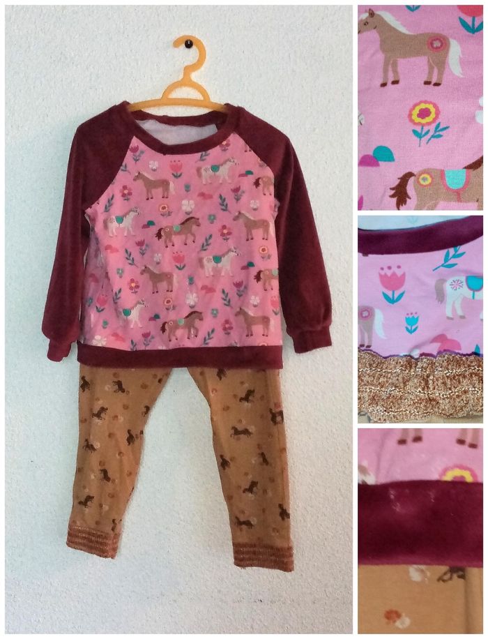 4 ans Ensemble handmade ! 2 pièces autom hiver /Excellent état