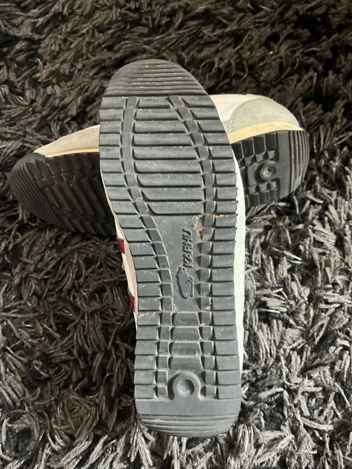 Baskets Karhu / 37 / Blanche et bordeaux / Bon état - photo numéro 5