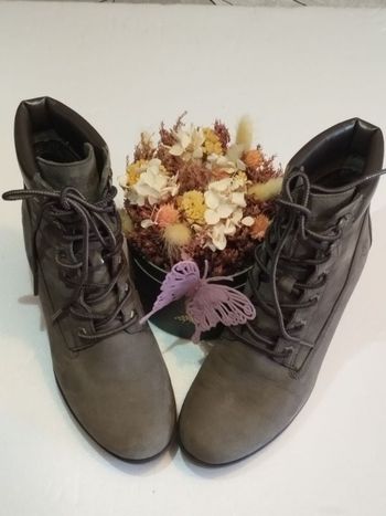 Bottines Timberland compensées