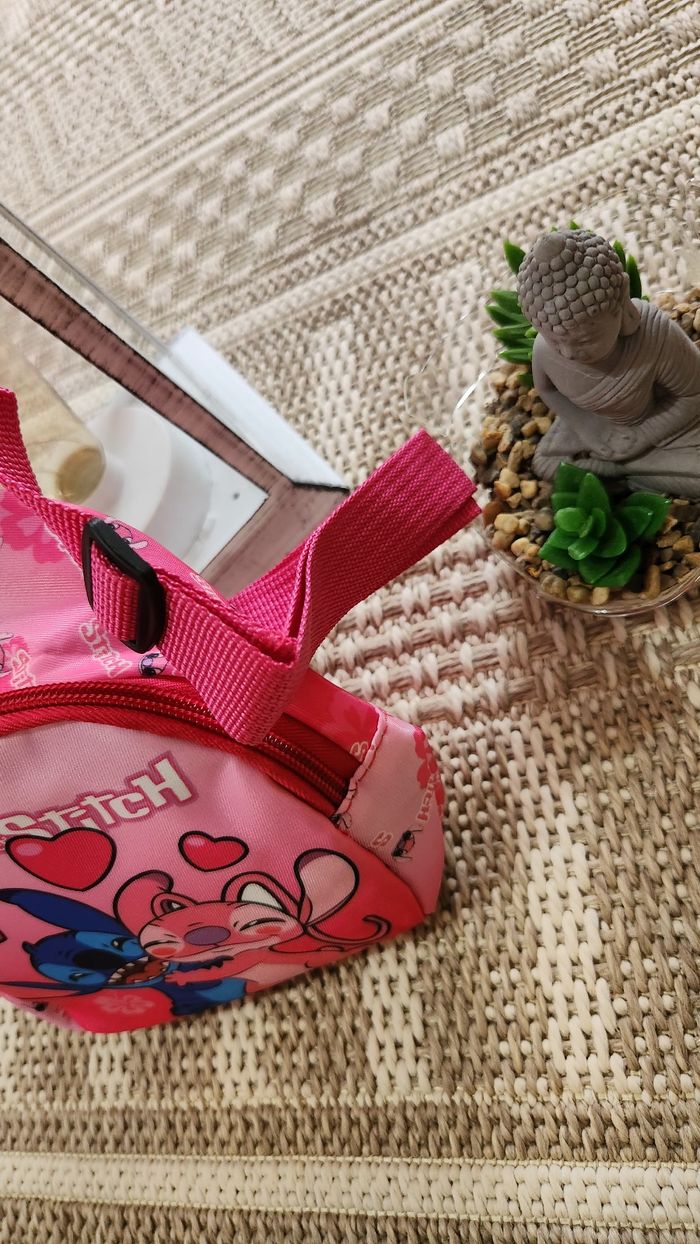 Sac Bandoulière Rose Stitch - photo numéro 3