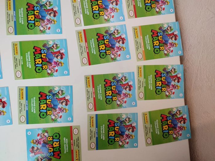 Lot 31 carte panini super Mario - photo numéro 4
