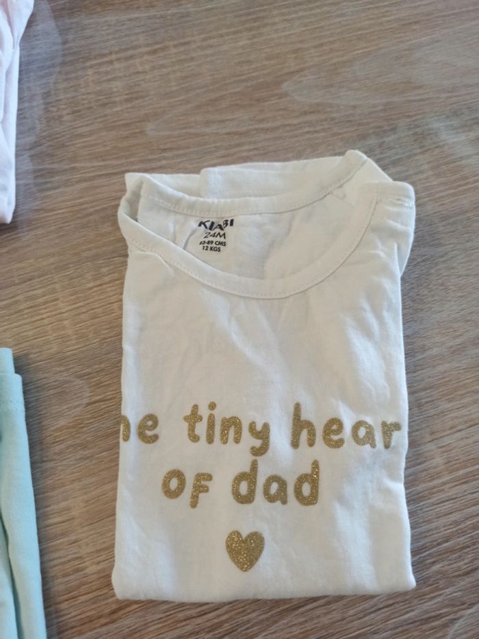 Lot tee shirt été 24 mois 👧 - photo numéro 4