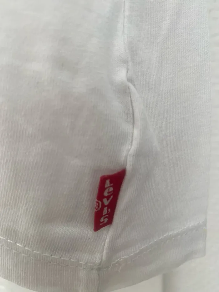 T-shirt Lévis blanc - photo numéro 3