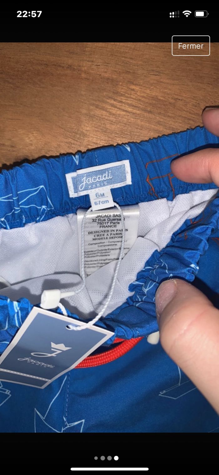 Short de bain jacadi - photo numéro 4