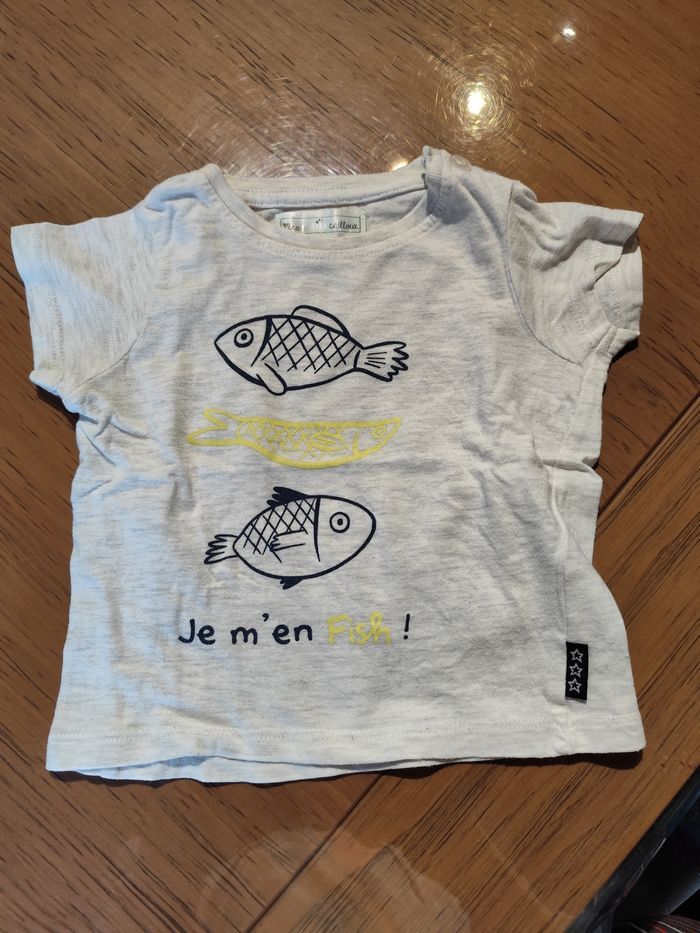 Tenue garçon Mes petits cailloux 9 mois - photo numéro 3