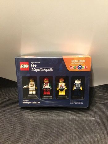 Lego officiel coffret athlètes 4 minifigures mini figurines collection édition limitée Toysrus