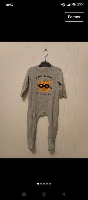 Pijamas 18 mois