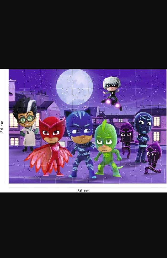 Puzzle Nathan 60 pièces Les pyjamasques contre les super méchants - photo numéro 9