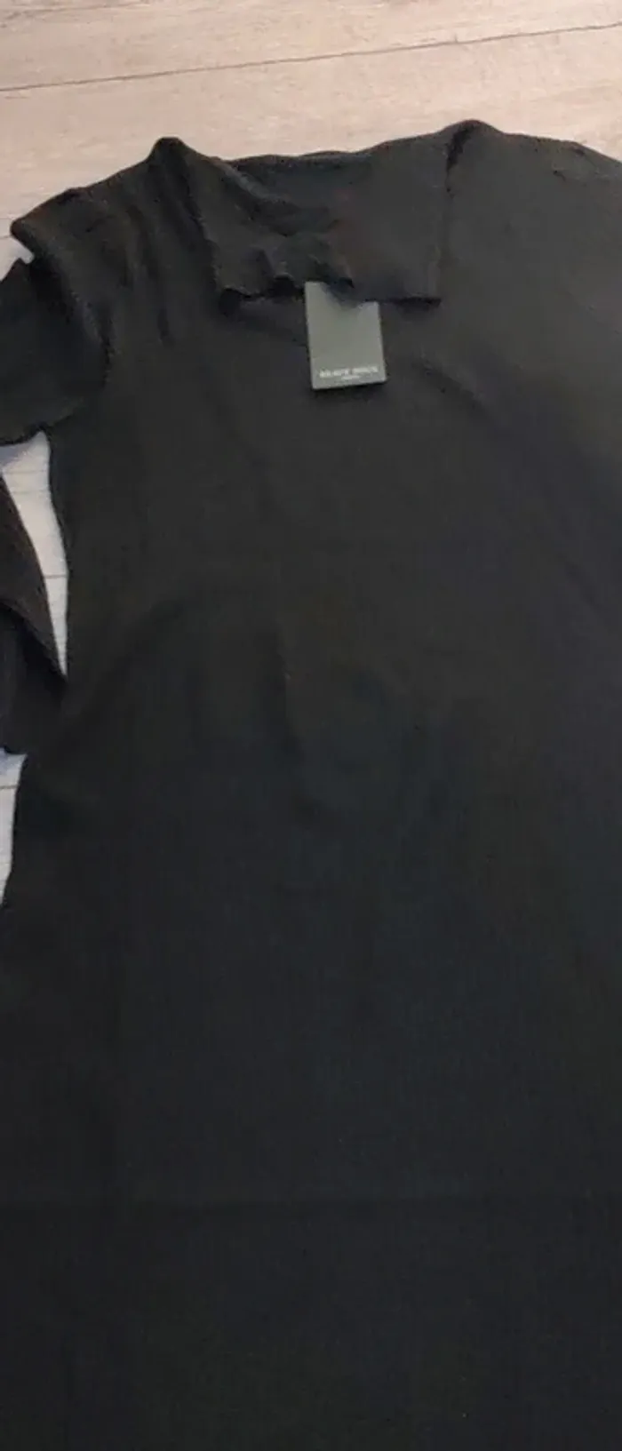 Robe pull noir - photo numéro 2