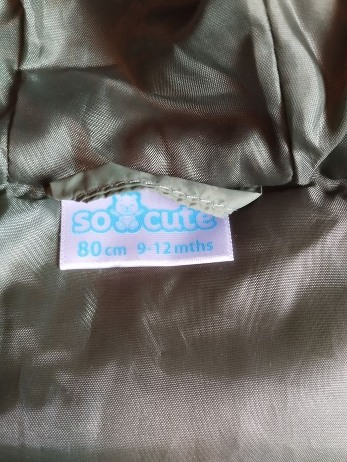 Doudoune manches courtes bébé - photo numéro 2