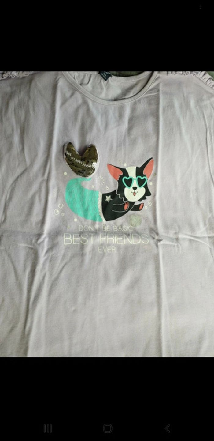 T-shirt fille 12 ans - photo numéro 5