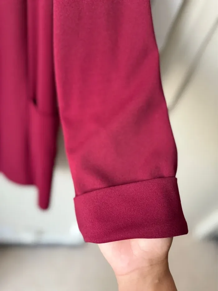 Blazer bordeaux - photo numéro 2