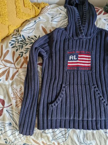 Pull à capuche femme/fille Ralph Lauren taille M