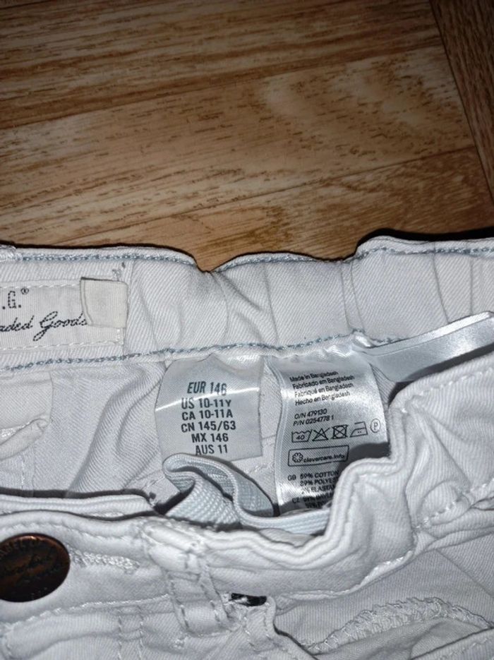 Pantalon fin fille H&M en très bon état taille 11 ans - photo numéro 3