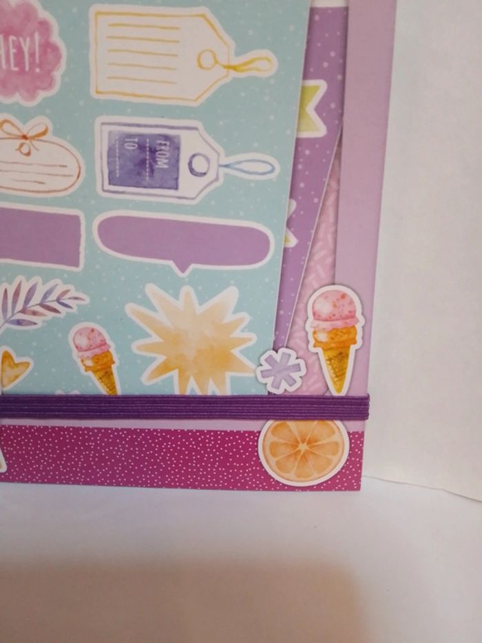 Sticker book élastique "Watercolour" - photo numéro 5