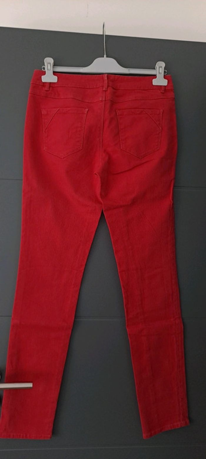 Jean rouge promod - photo numéro 3