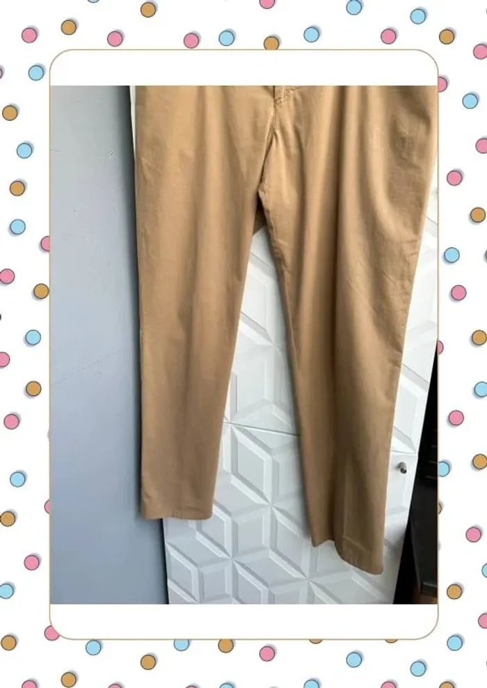 Pantalon Maneven beige taille 52 - photo numéro 6