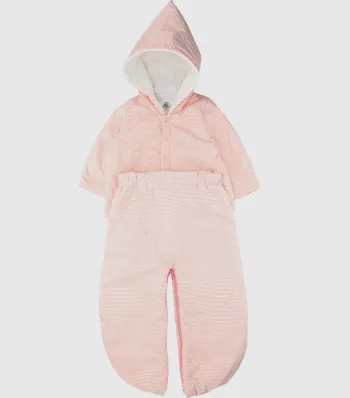 Combinaison pilote 12 mois en coton Petit Bateau