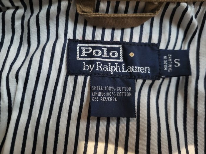 Veste Harrington Polo Ralph Lauren - Beige - Coton Premium - Taille S - Neuf - photo numéro 5