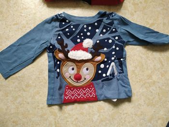 T-shirt ML garçon 6 mois