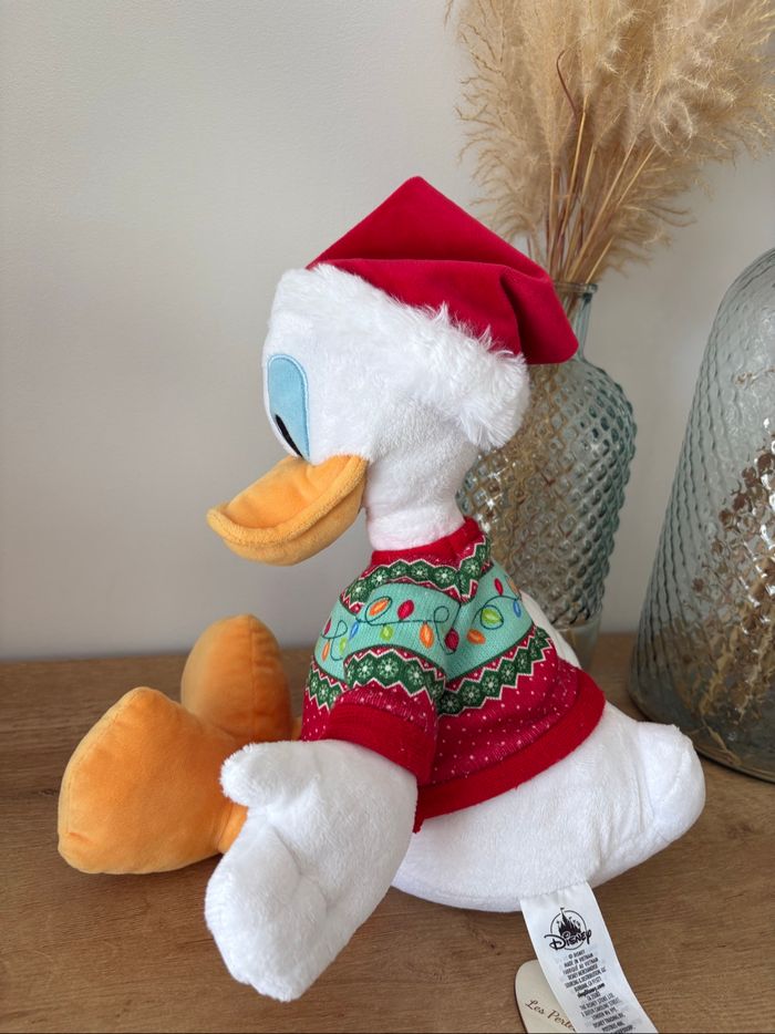 Peluche Donald Duck édition limitée Noël Christmas - photo numéro 7