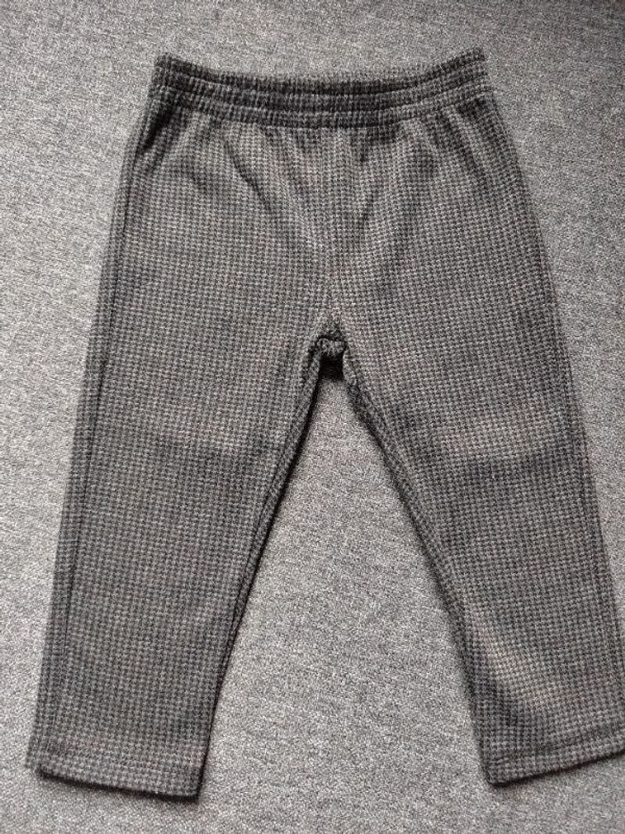 Pantalon motif pied de poule