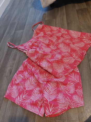 Ensemble été short débardeur neuf taille s