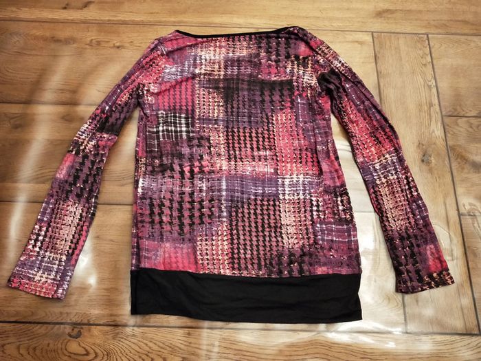 Tee-shirt manches longues vintage Woman code - photo numéro 2