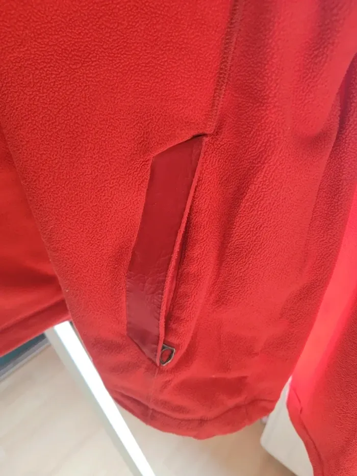 Gilet polaire rouge Aigle taille L - photo numéro 4