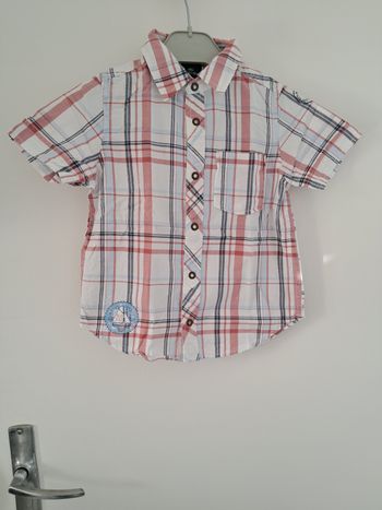 Chemise manche courte 4 ans