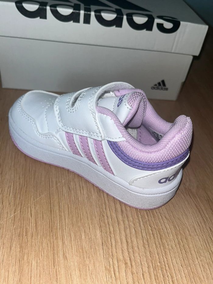 Baskets , Adidas , Filles , Blanc , Rose , Taille 23 , neuves - photo numéro 6