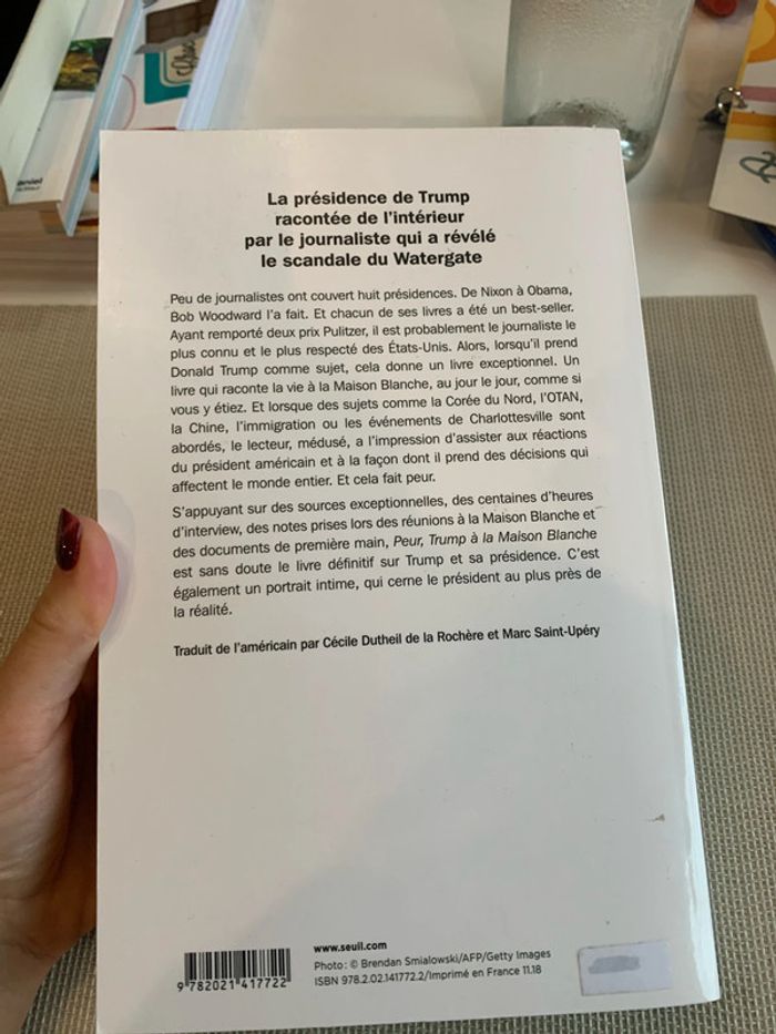 Peur - Trump à la Maison Blanche - photo numéro 2