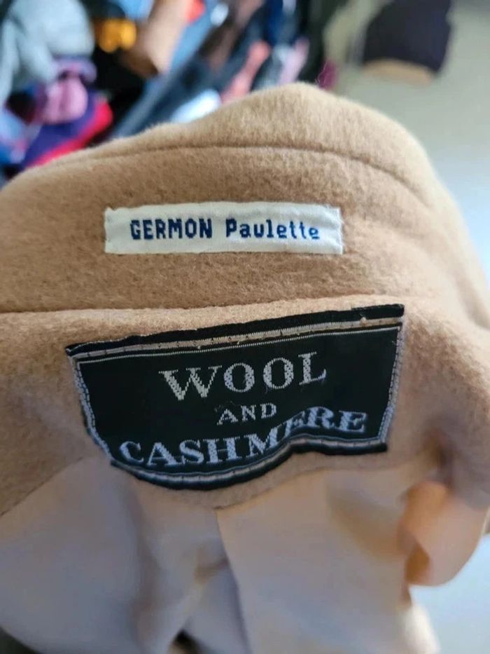 Manteau Germon Paulette laine et cachemire 44 - photo numéro 3