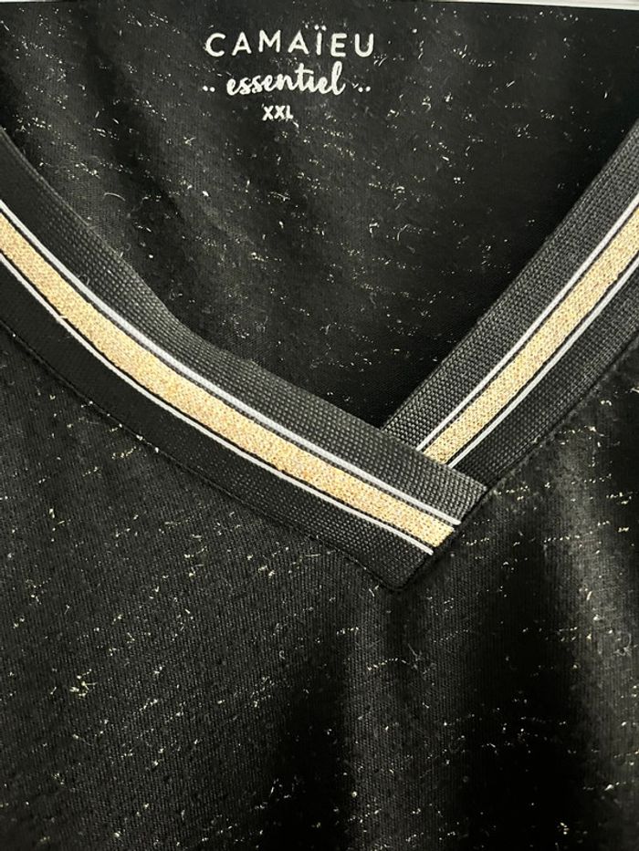 Blouse manches 3/4 Camaïeu femme taille 44 - photo numéro 5