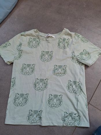 Tee shirt manche courte 6-8 ans